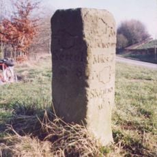 Milestone, jct UC road, Gledstone Road,  to West Marton