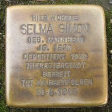Stolperstein en memoria de Selma Simon