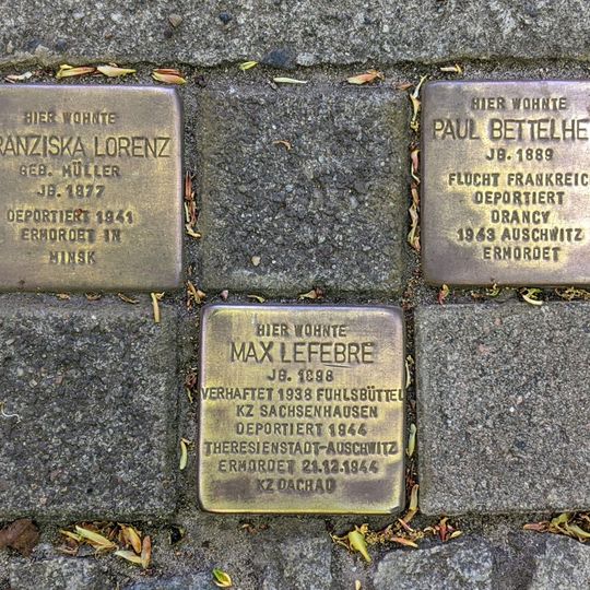 Stolperstein dedicated to Elsa Bettelheim