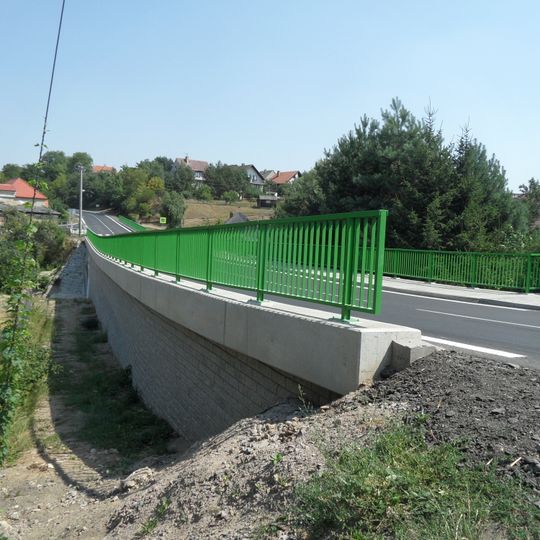 Bridge of road II/345 over the Hostačovka in Vilémov