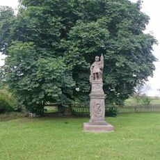 Statue of Saint Florian in Tuhaň