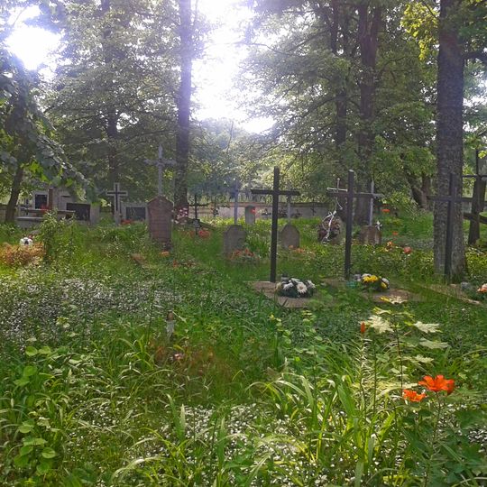 Orthodox cemetery in Sycyna