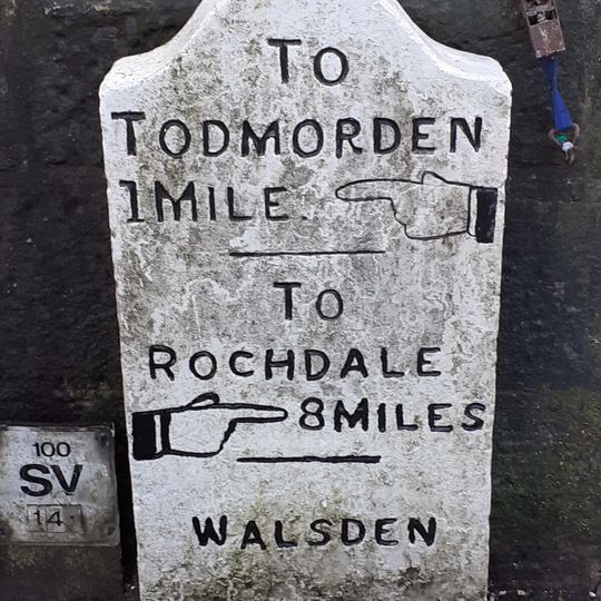 Milestone Next To Number 371 At Ngr Sd 930227