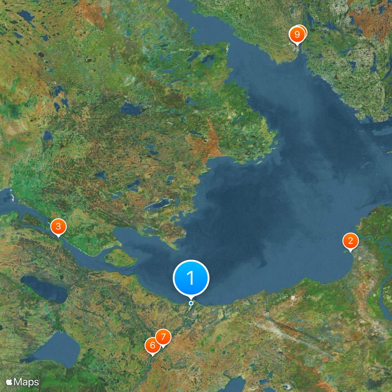 Hay River Map