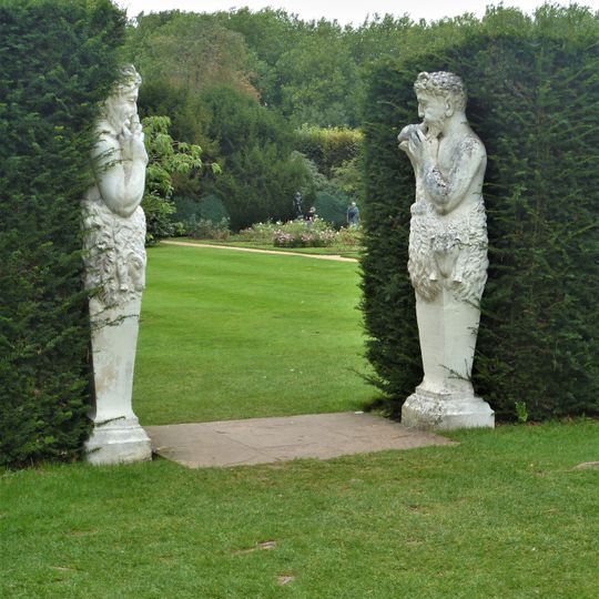 Pair Of Terms, To Entry To Rose Garden