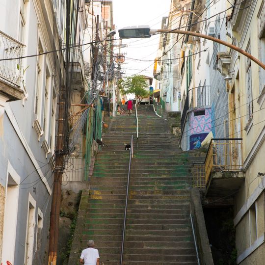 Escadaria do Morro do  Livramento