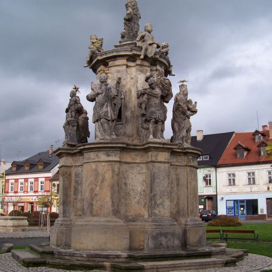 Maria column in Chrastava