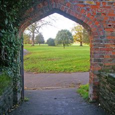 East Wall Of Broomfield Park Including Attached Garden House And Stable Block