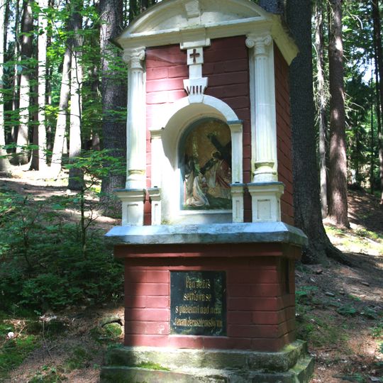 Křížová cesta, boží muka VIII v Přepychách v Dřízně