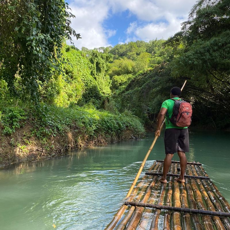 Martha Brae Rive Martha Brae River - Rivière à Trelawny, Jamaïque
