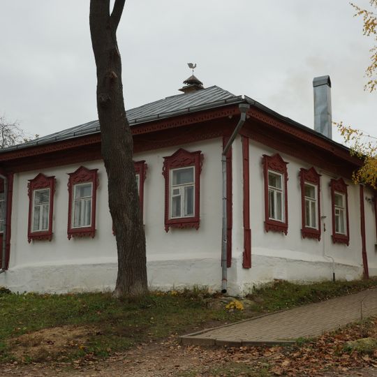 Дом, в котором в 1958 г. жил художник М.П. Крымов