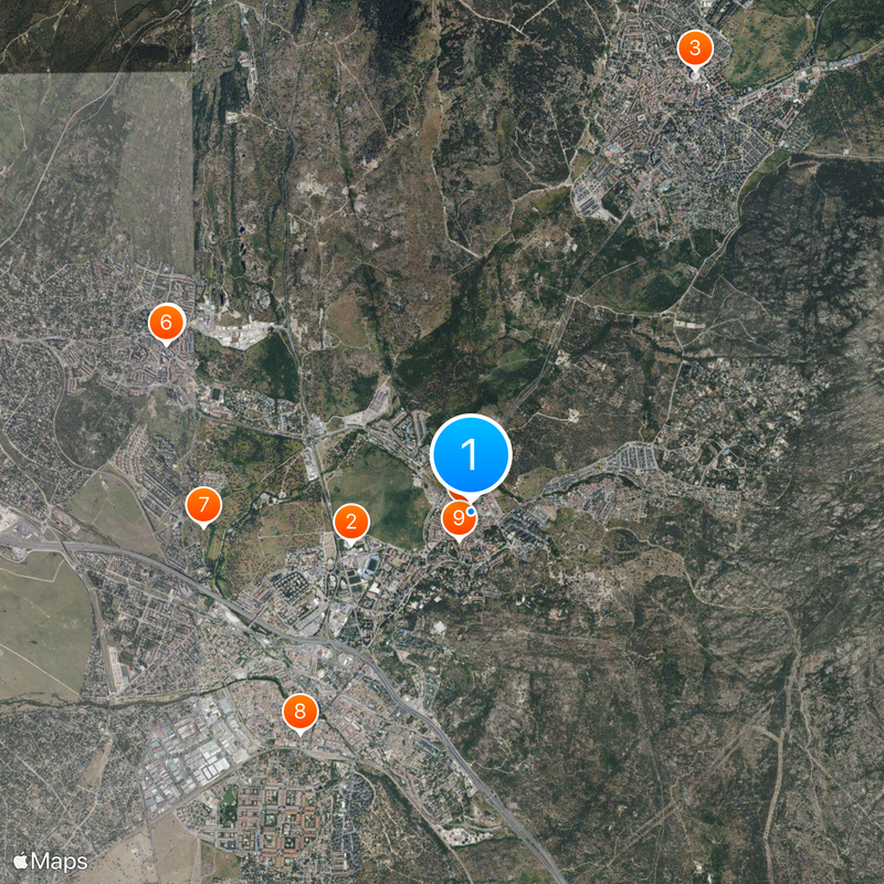 Collado Villalba Mapa