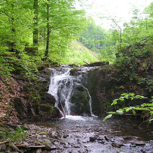 Horodyliv Waterfall