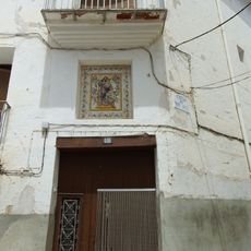 Ceramic panel of Saint Joseph at 19 San José street