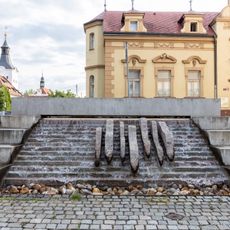 Fontána u školy v Dobřichovicích