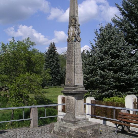 Polish-Saxon Post Milestones in Frohburg