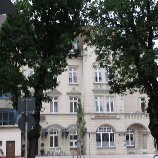 Naturdenkmal Eichenallee-Wintergrüne Eichen Schwanstraße in Mitte