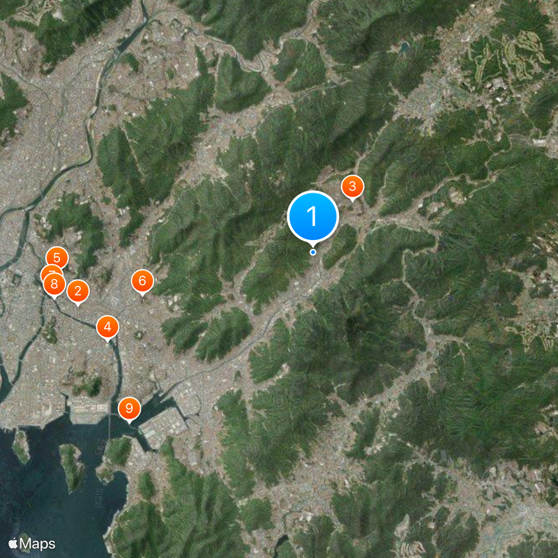 Hiroshima Kokusai Gakuin University Map