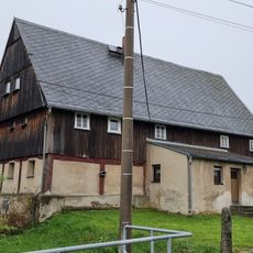 Wohnstallhaus (Umgebinde) mit hinterem Anbau Döhlen 8