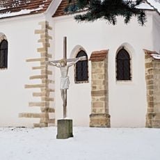 Kříž u kostela svatého Jiljí v Rakovníku