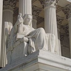 The Contemplation of Justice Sculpture