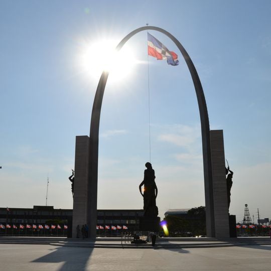 Flag Square of Santo Domingo