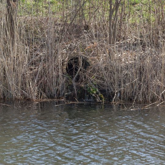 Bacheinlauf bei der Schleuse 23