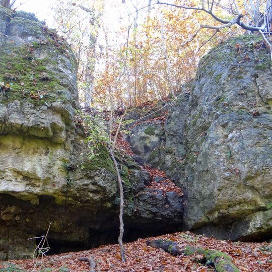 Schronisko Kręte w Panieńskich Skałach