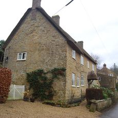 Church Cottage And Front Wall And Gate Piers