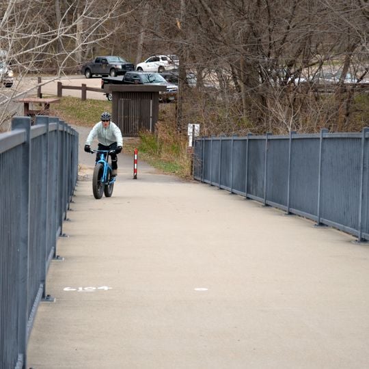 Bloomington Ferry Trail Bridge