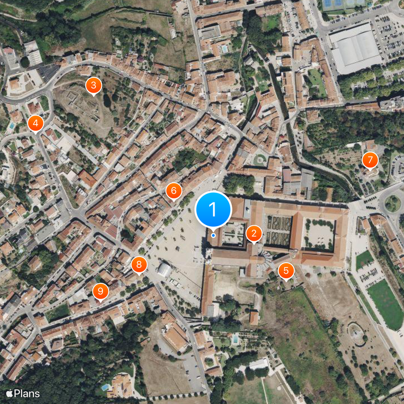 Alcobaça Monastery Map