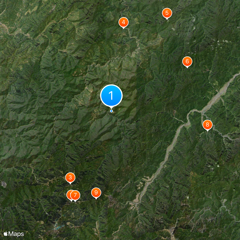 Smangus Map