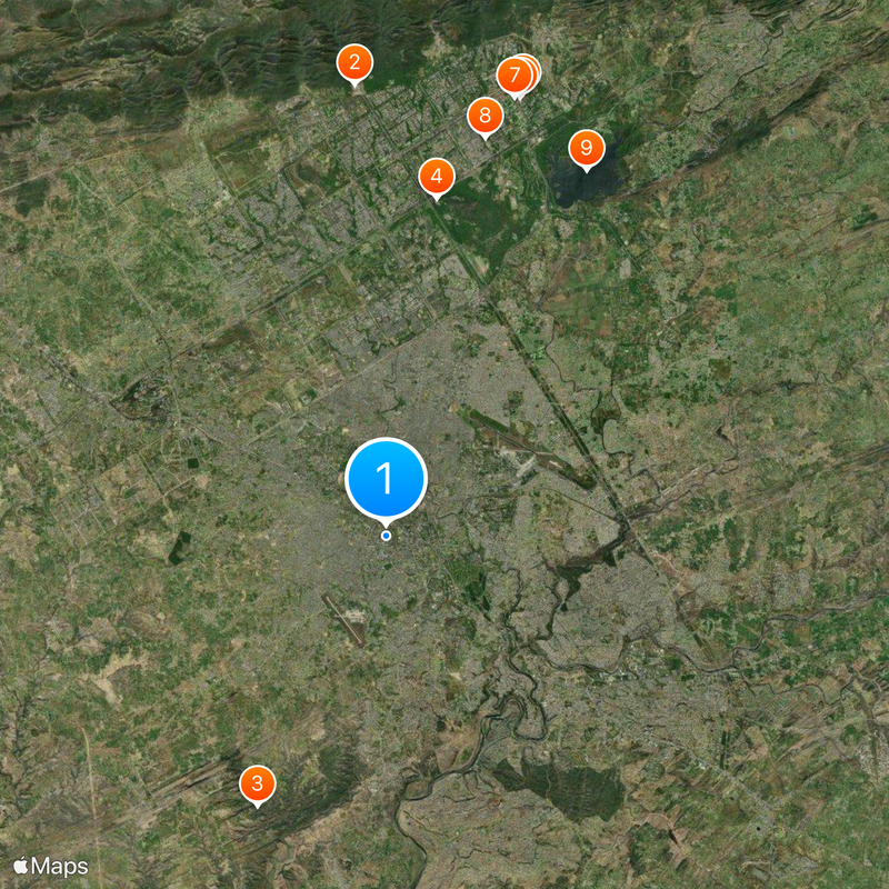 General Headquarters Map