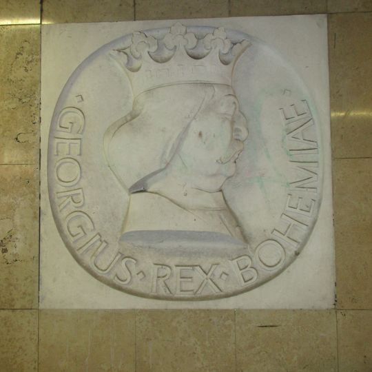 Reliéf krále Jiřího