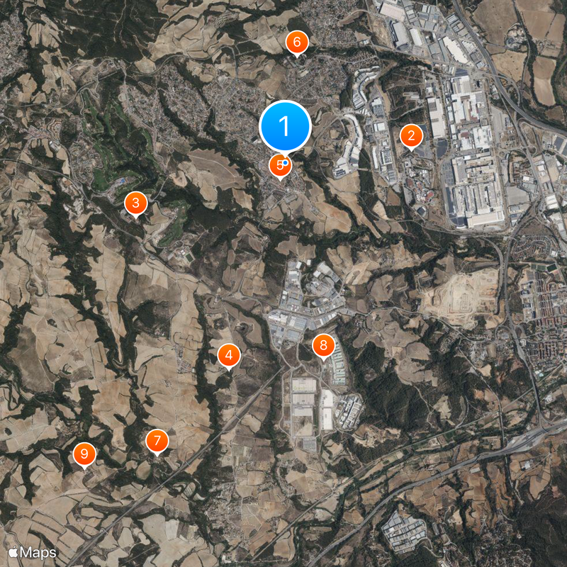 Sant Esteve Sesrovires Mappa