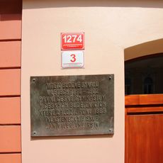 Pamětní deska prvního českého gymnasia