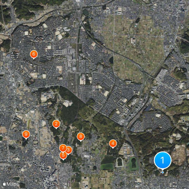 Nara Prefectural Nara High School Carte