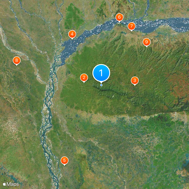 Garo Hills Map