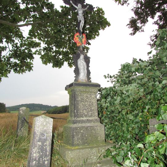 Kříž u Stromořadí u Bažantnice v Oslavičce