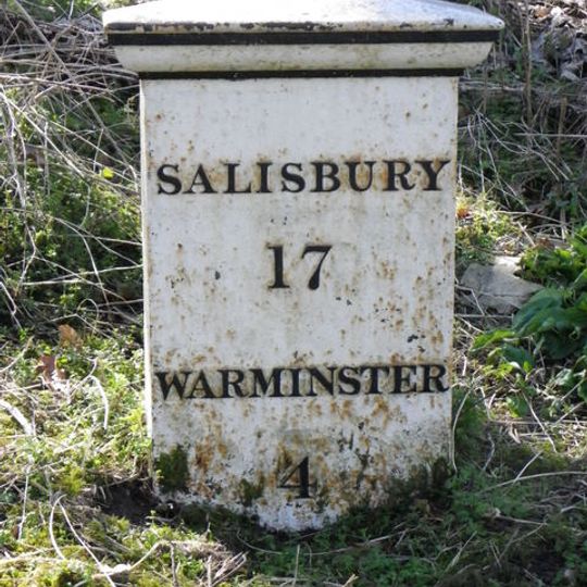 Mile Post About 150 Metres East Of Junction With Park Lane