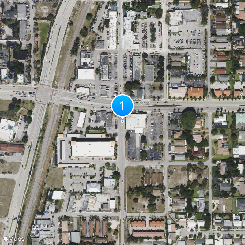 Deerfield Beach Mapa