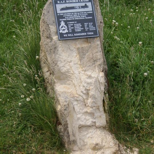 A.W. Whitley Bomber Z6639 Crash Memorial, Broadway