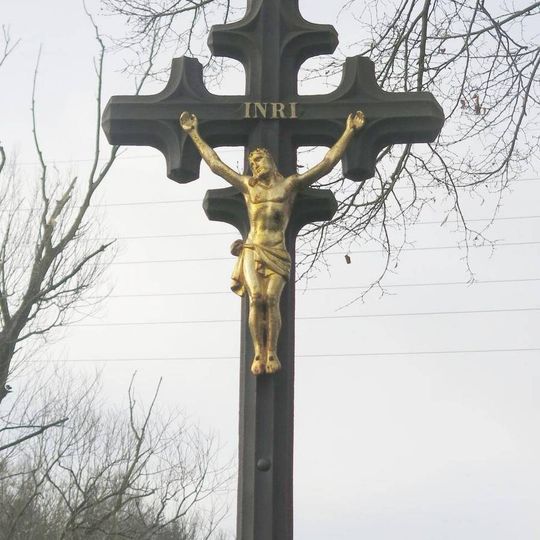 Kříž u mostu v Brodu nad Labem