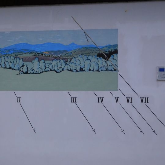 Sundial at Náměstí svornosti