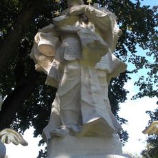 Sv. Ján Nepomucký s anjelmi, socha