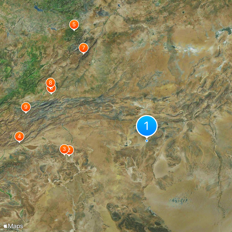 Béchar Province Map