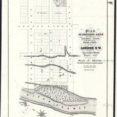 Plan of Building Lots, The Property of Colonel Askin, on the north side of Oxford Street, in the town of London C.W.