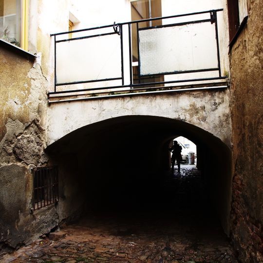 Průchod Poštovní - Dlouhá v Prachaticích