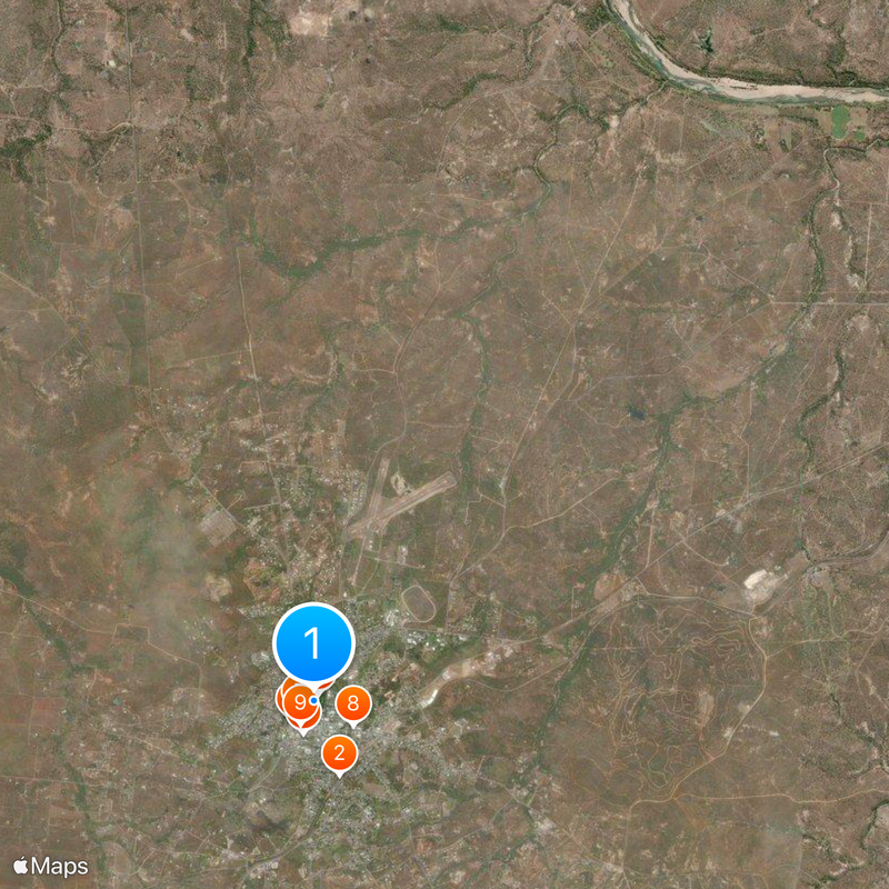 Charters Towers Map