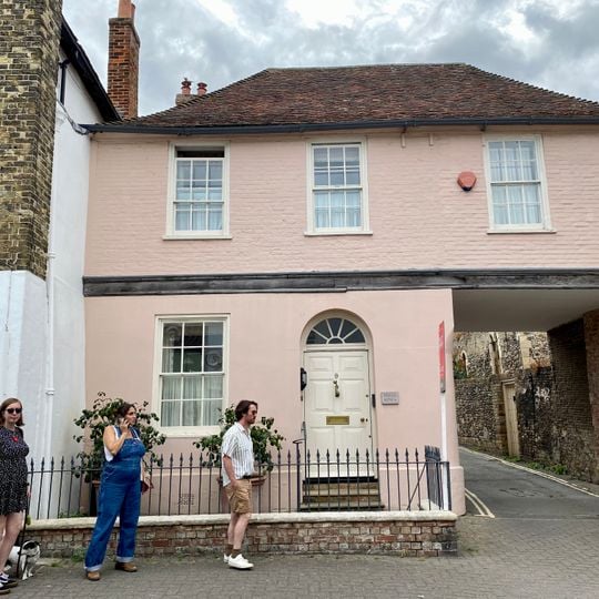 Iron Railings At Three Kings Public House